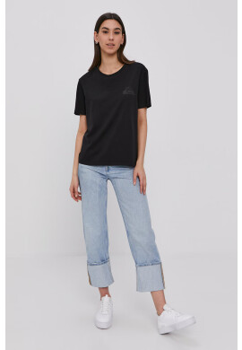 Quiksilver Тениска дамска в черно - Pepit.bg
