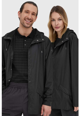 Rains Яке 12010 Jacket в черно с преходна изолация - Pepit.bg