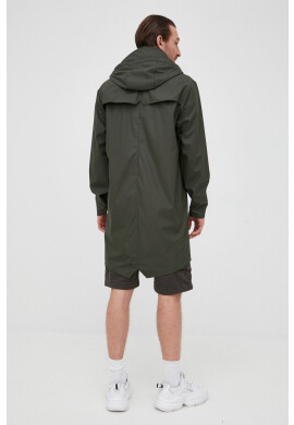 Rains Яке 12020 Long Jacket в черно с преходна изолация - Pepit.bg