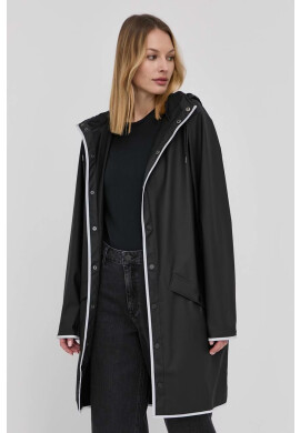 Rains Яке 18540 Long Jacket Reflective в черно с преходна изолация - Pepit.bg