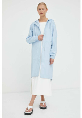 Rains Непромокаема парка 18550 String Parka в синьо с преходна изолация - Pepit.bg
