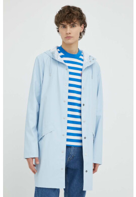 Rains Непромокаемо яке 12020 Long Jacket в синьо с преходна изолация - Pepit.bg