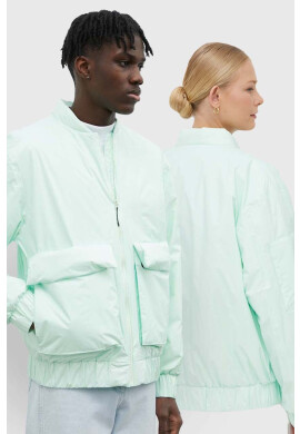 Rains Непромокаемо яке 15530 Fuse Bomber Jacket в зелено с преходна изолация с уголемена кройка - Pepit.bg