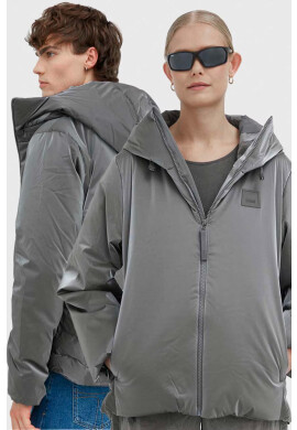Rains Непромокаемо яке 15700 Loop Jacket в сребристо със зимна изолация - Pepit.bg