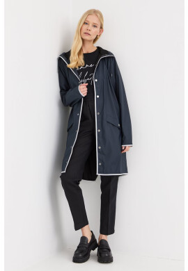 Rains Непромокаемо яке 18540 Long Jacket Reflective в тъмносиньо с преходна изолация - Pepit.bg