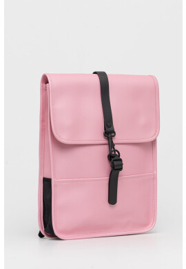 Rains Раница 13660 Backpack Micro в розово голям размер с изчистен дизайн - Pepit.bg