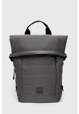 Rains Раница 12140 Loop Backpack в сиво голям размер с изчистен дизайн - Pepit.bg