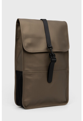 Rains Раница 12200 Backpack в златисто голям размер с изчистен дизайн - Pepit.bg
