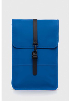 Rains Раница 12800 Backpack Mini в синьо голям размер с изчистен дизайн - Pepit.bg