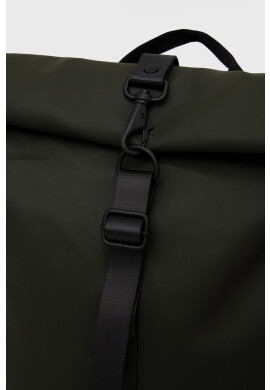 Rains Раница 13160 Rolltop Rucksack в зелено голям размер с изчистен дизайн - Pepit.bg