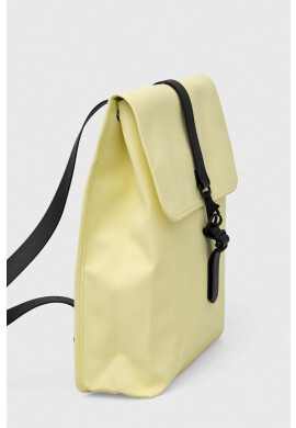 Rains Раница 13400 Rucksack в жълто голям размер с изчистен дизайн - Pepit.bg