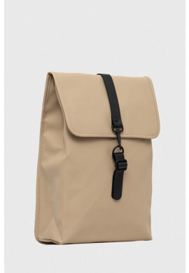 Rains Раница 13400 Rucksack в бежово голям размер с изчистен дизайн - Pepit.bg