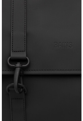 Rains Раница 13570 Msn Bag Mini в черно голям размер с изчистен дизайн - Pepit.bg