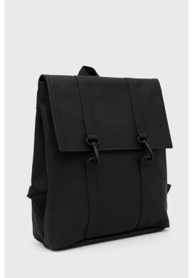 Rains Раница 13570 Msn Bag Mini в черно голям размер с изчистен дизайн - Pepit.bg