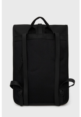 Rains Раница 13610 Rolltop Rucksack Mini в черно малък размер с изчистен дизайн - Pepit.bg