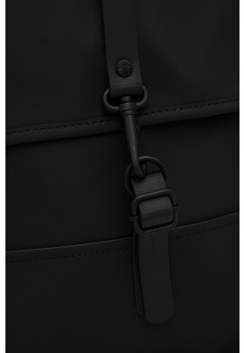 Rains Раница 13660 Backpack Micro в черно голям размер с изчистен дизайн - Pepit.bg