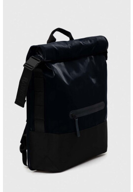 Rains Раница 13760 Trail Rolltop Backpack в тъмносиньо голям размер с изчистен дизайн - Pepit.bg
