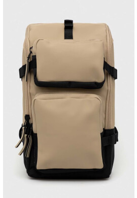 Rains Раница 13800 Trail Cargo Backpack в бежово голям размер с изчистен дизайн - Pepit.bg