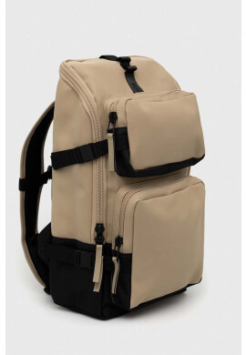 Rains Раница 13800 Trail Cargo Backpack в бежово голям размер с изчистен дизайн - Pepit.bg