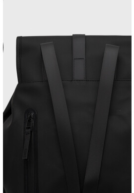 Rains Раница 13870 Bucket Backpack в черно голям размер с изчистен дизайн - Pepit.bg