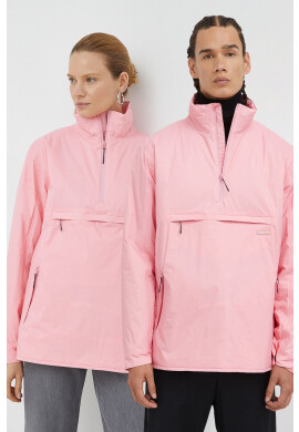 Rains Яке 15490 Padded Nylon Anorak в розово с преходна изолация - Pepit.bg