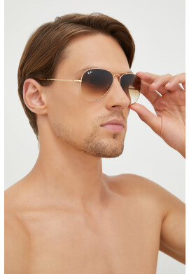 Ray-Ban Слънчеви очила в златисто - Pepit.bg