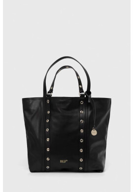 Red Valentino Кожена чанта в черно - Pepit.bg