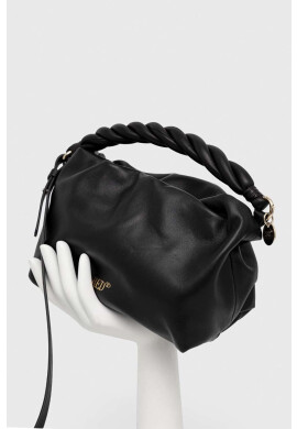 Red Valentino Кожена чанта в черно - Pepit.bg