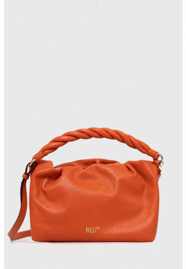 Red Valentino Кожена чанта в оранжево - Pepit.bg