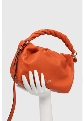 Red Valentino Кожена чанта в оранжево - Pepit.bg