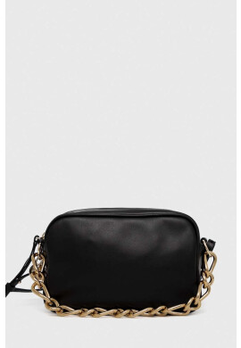 Red Valentino Кожена чанта в черно - Pepit.bg