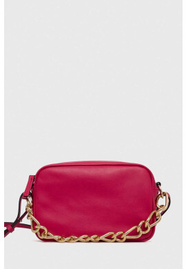 Red Valentino Кожена чанта в розово - Pepit.bg
