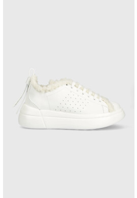 Red Valentino Кожени маратонки в бяло - Pepit.bg