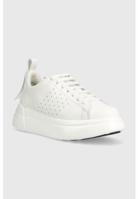 Red Valentino Кожени маратонки в бяло 2Q0S0E11STP - Pepit.bg