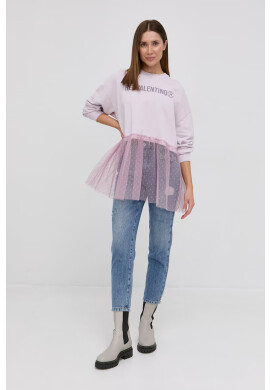 Red Valentino Памучен суичър - Pepit.bg