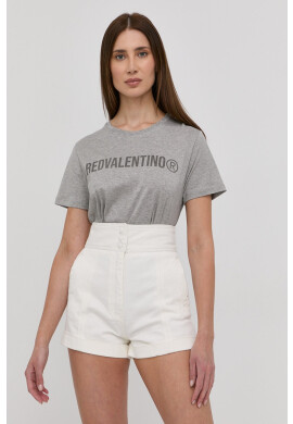 Red Valentino Памучна тениска - Pepit.bg