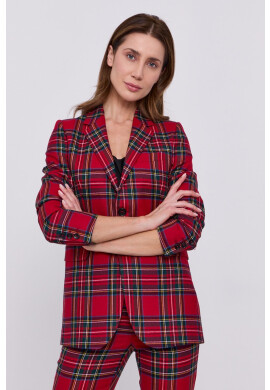 Red Valentino Сако в червено с едно копче с десен - Pepit.bg