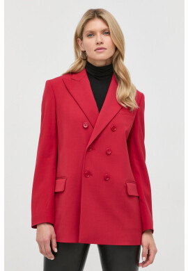 Red Valentino Сако с вълна в бежово с едно копче с изчистен дизайн - Pepit.bg