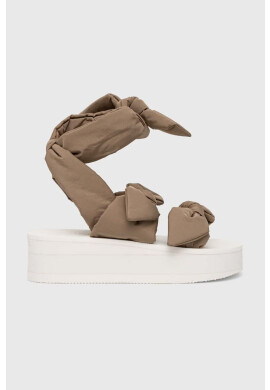Red Valentino Сандали в зелено с платформа 2Q0S0H03ZGV - Pepit.bg
