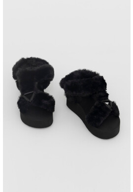 Red Valentino Сандали дамски в черно с платформа - Pepit.bg