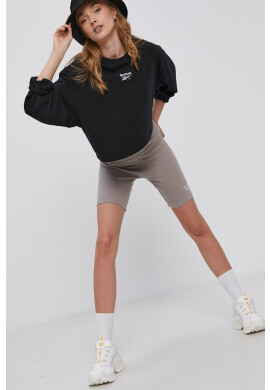 Reebok Classic Блуза с дълги ръкави в черно с яка тип peter pan - Pepit.bg
