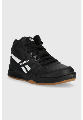 Reebok Classic Детски кожени маратонки в черно - Pepit.bg