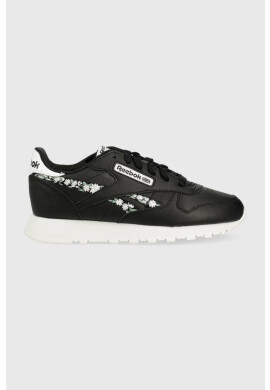 Reebok Classic Детски маратонки CL LTHR в черно - Pepit.bg