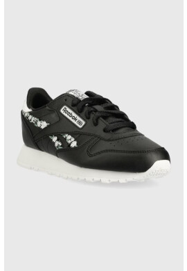 Reebok Classic Детски маратонки CL LTHR в черно - Pepit.bg