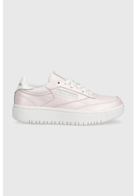 Reebok Classic Детски маратонки CLUB C DOUBLE в розово - Pepit.bg
