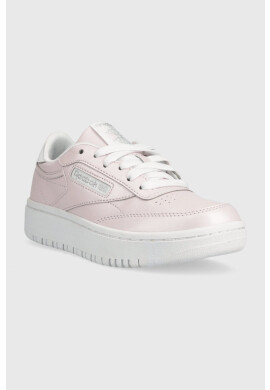 Reebok Classic Детски маратонки CLUB C DOUBLE в розово - Pepit.bg