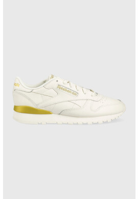 Reebok Classic Кожени маратонки в бежово - Pepit.bg