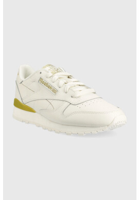 Reebok Classic Кожени маратонки в бежово - Pepit.bg