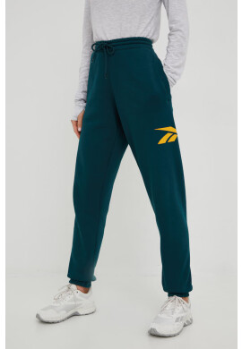 Reebok Classic Спортен панталон в зелено с принт - Pepit.bg