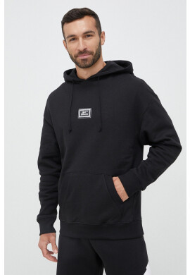 Reebok Classic Суичър в черно с качулка с принт - Pepit.bg